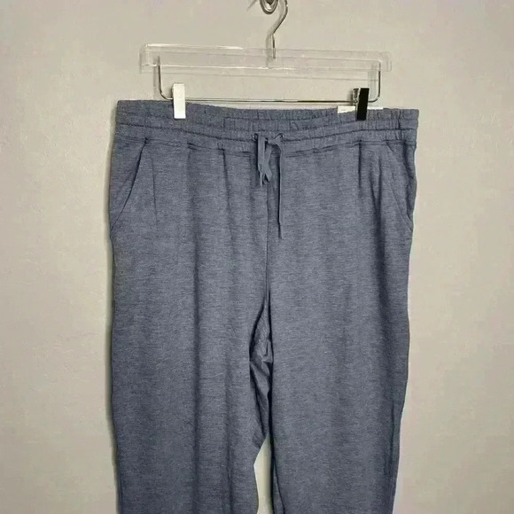 American Eagle Blue High Waist Drawstring Joggers NWT XXL - Picture 3 of 8